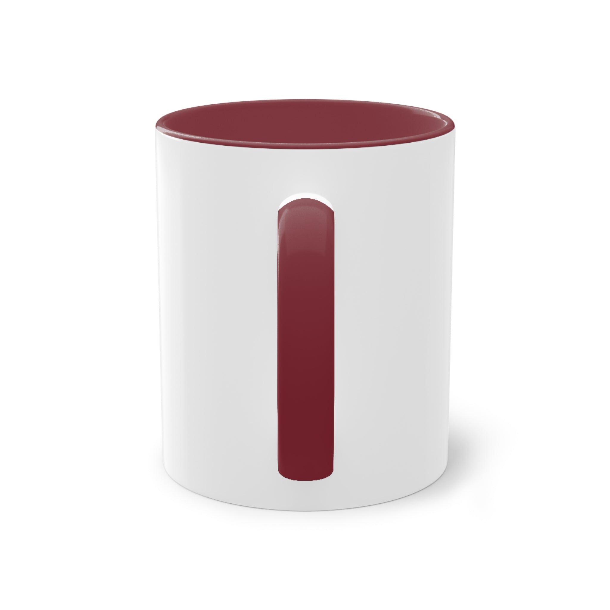 Holiday Edition Two-Tone Mug: Too Cool to Drop Calls