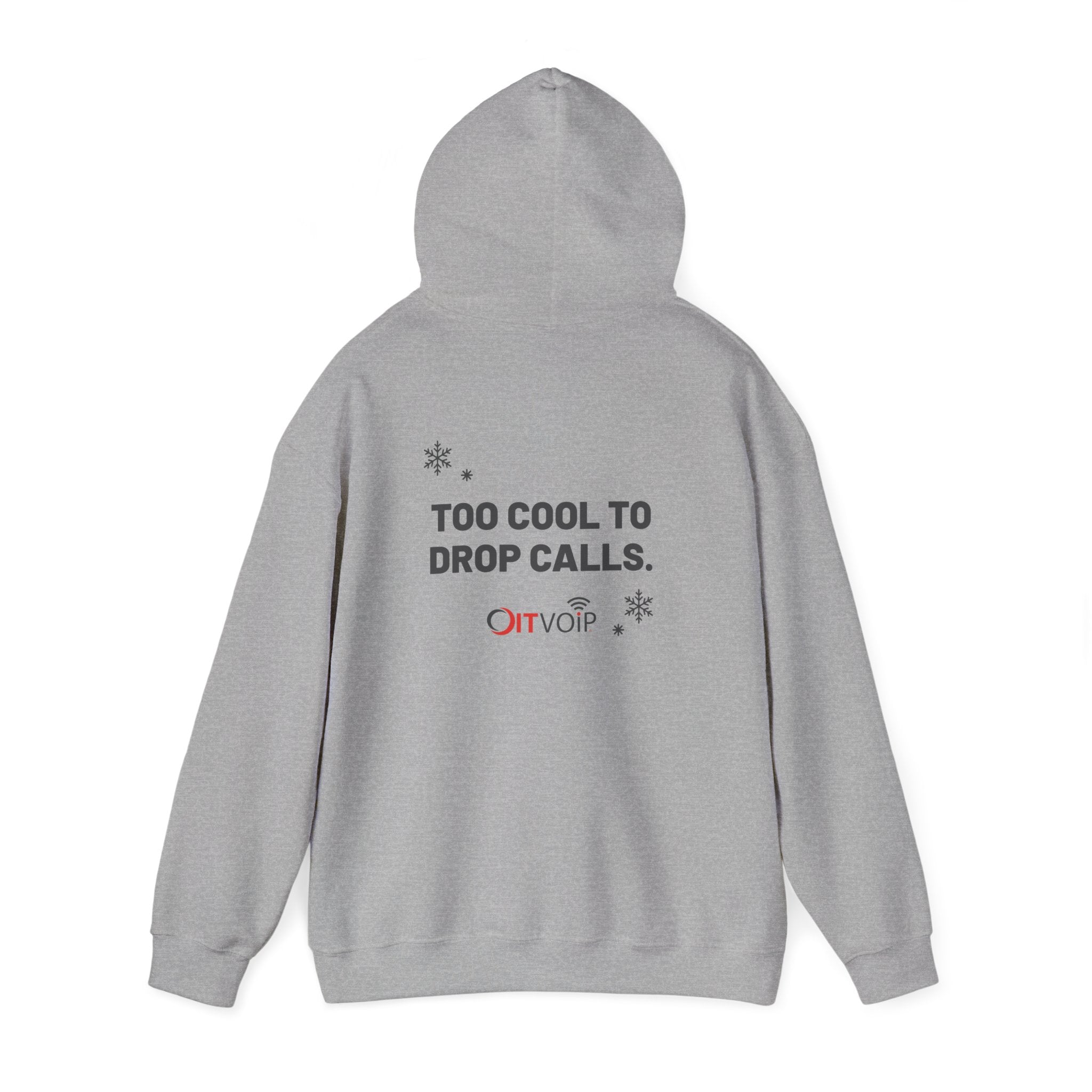 Too Cool to Drop Calls — Cloudie Holiday Hoodie