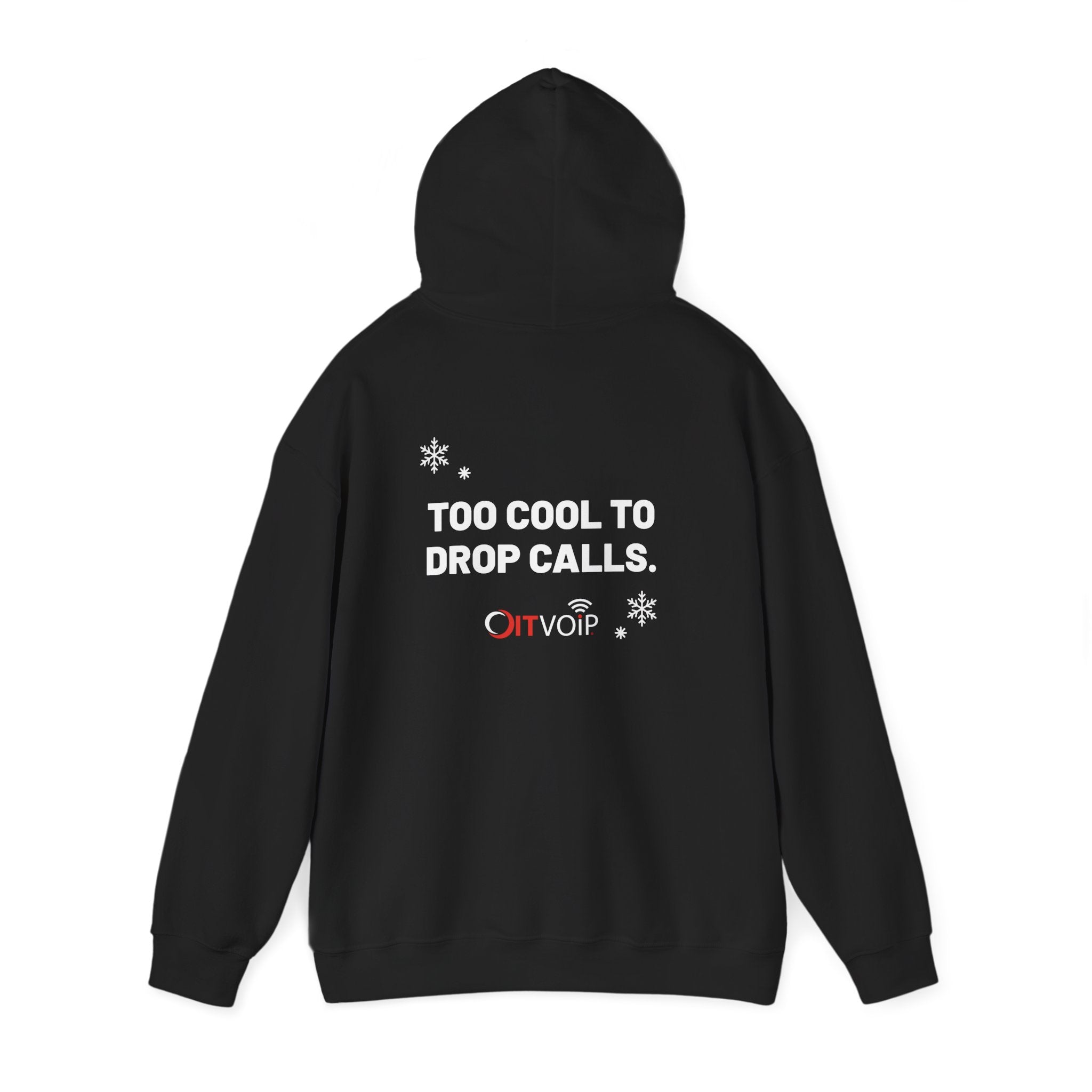 Too Cool to Drop Calls — Cloudie Holiday Hoodie