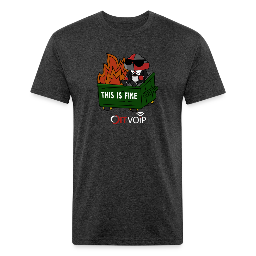 Dumpster Fire Tee - Men's - heather black