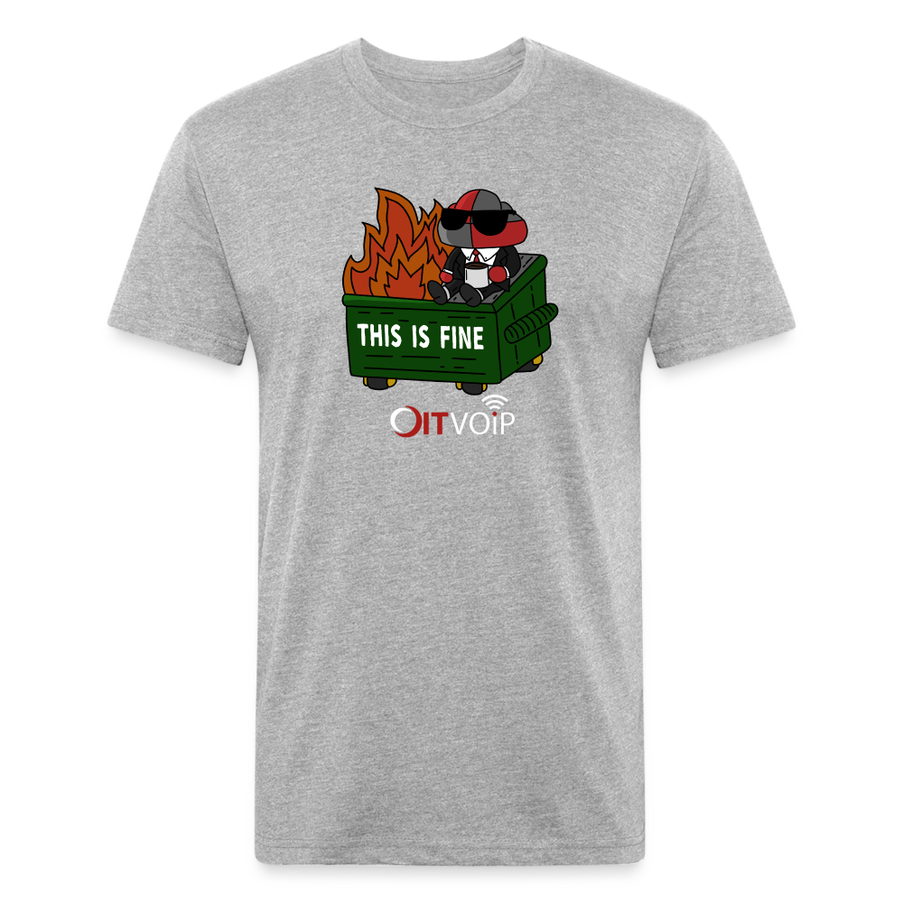 Dumpster Fire Tee - Men's - heather gray