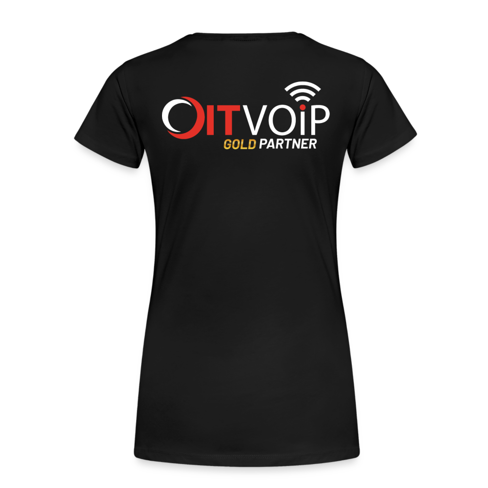 OITVOIP Gold Partner Tee - Womens - black