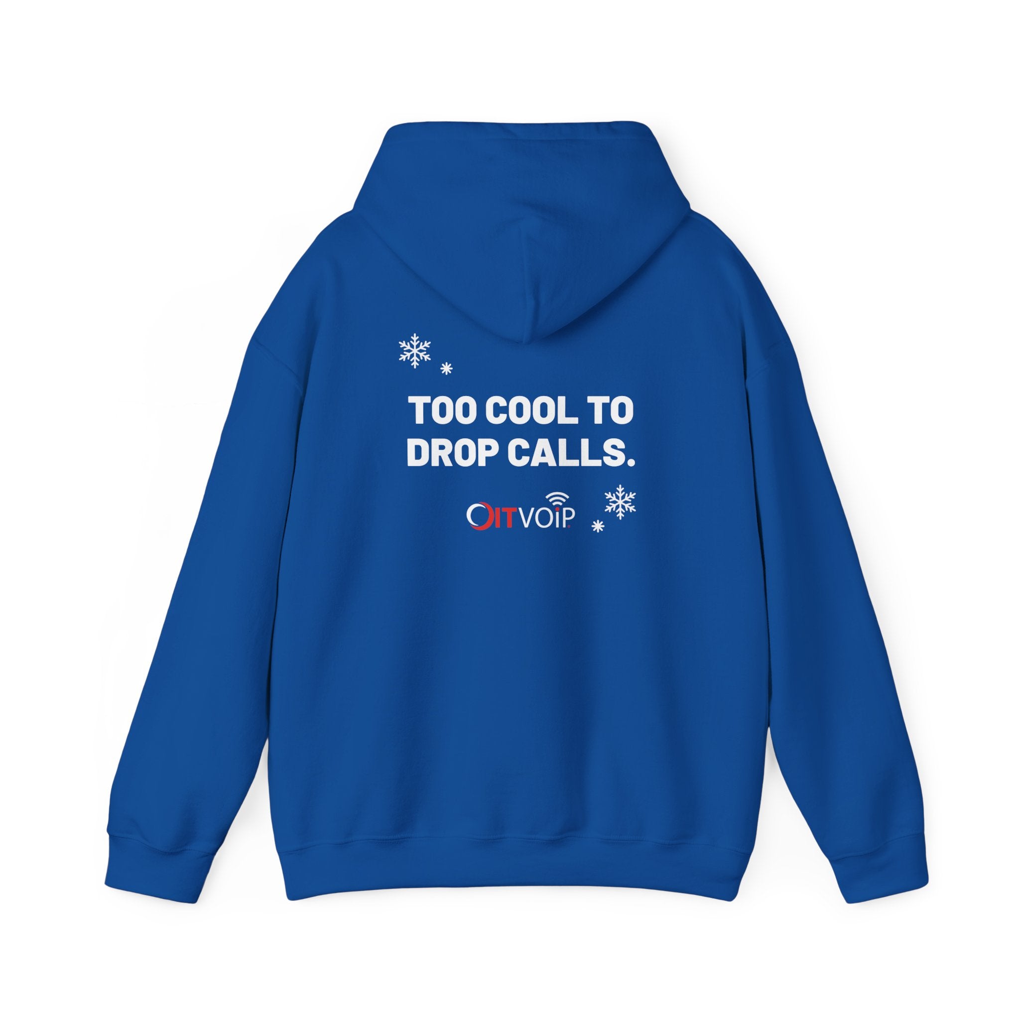 Too Cool to Drop Calls — Cloudie Holiday Hoodie