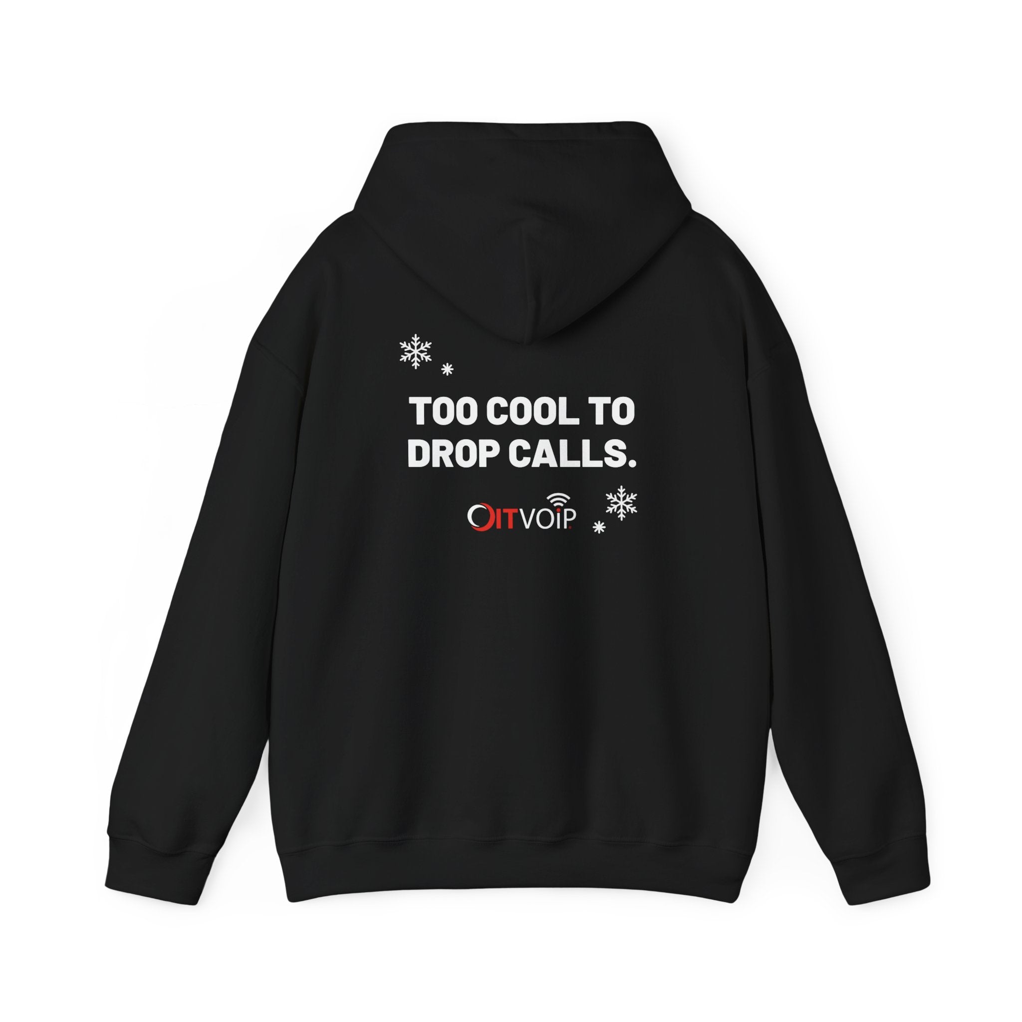 Too Cool to Drop Calls — Cloudie Holiday Hoodie