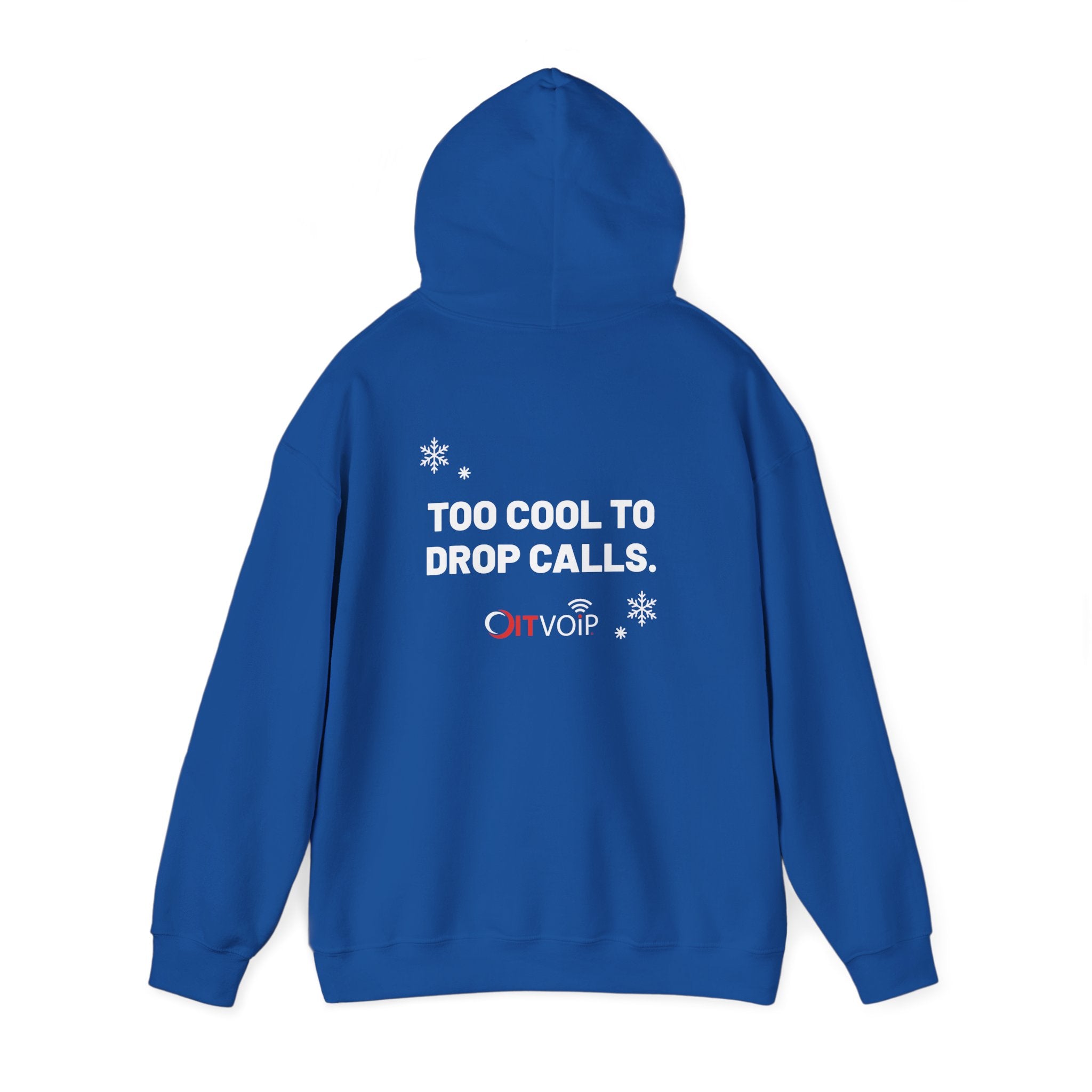 Too Cool to Drop Calls — Cloudie Holiday Hoodie