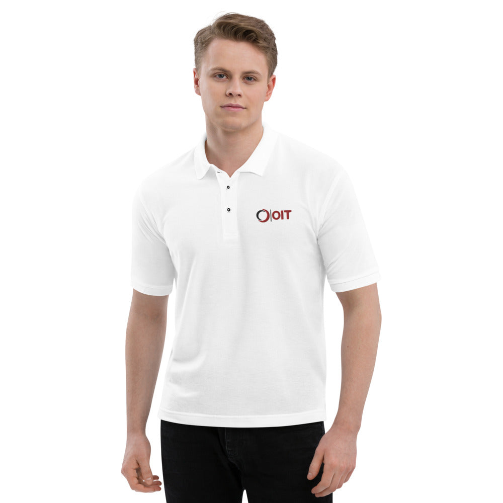 OIT Men's Polo White