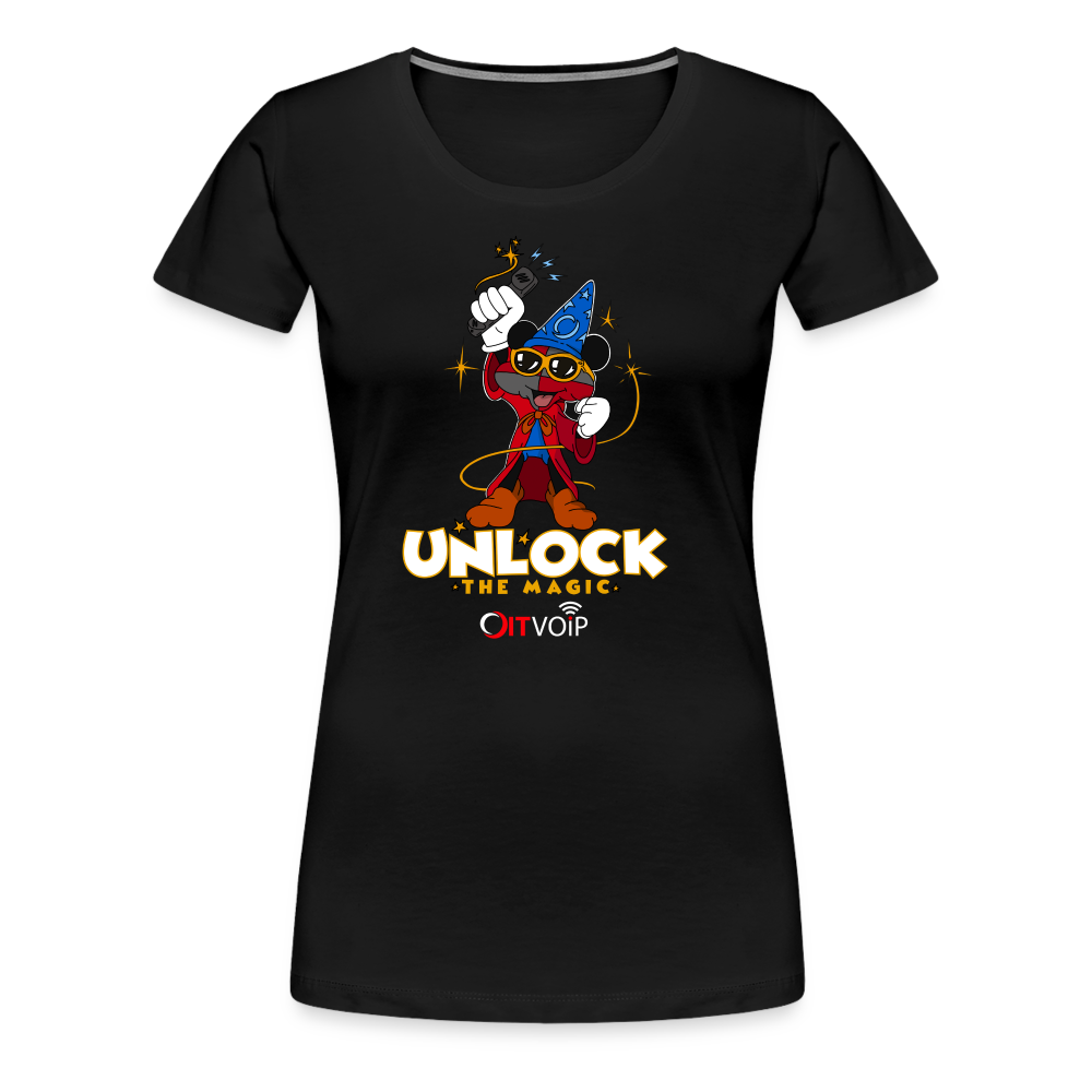 Unlock The Magic Tee - Women's - black