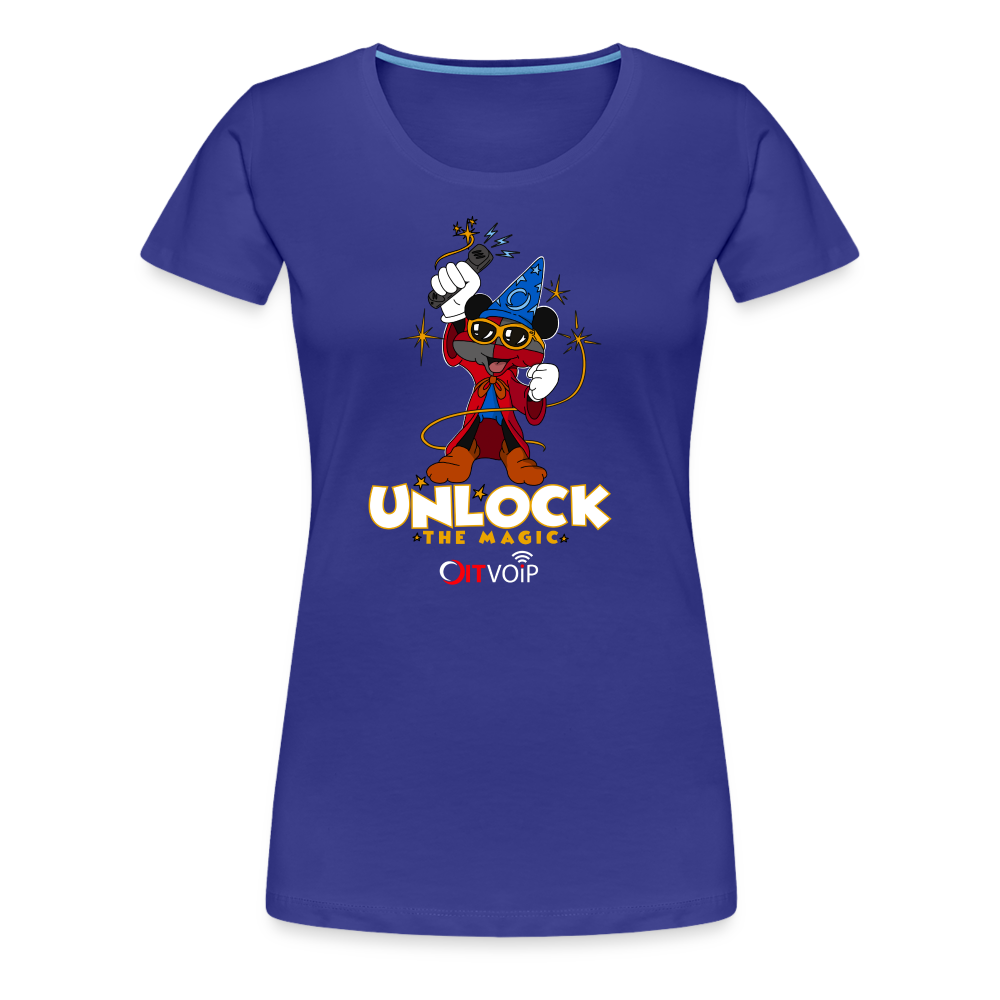 Unlock The Magic Tee - Women's - royal blue